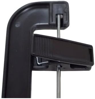 NAHANCO 14” Heavy Weight Black Plastic Bottom Hanger, 25 Pack | Heavy Weight Plastic Skirt/Pant Hangers with Black Hook and Black Plastic Clips - Image 6