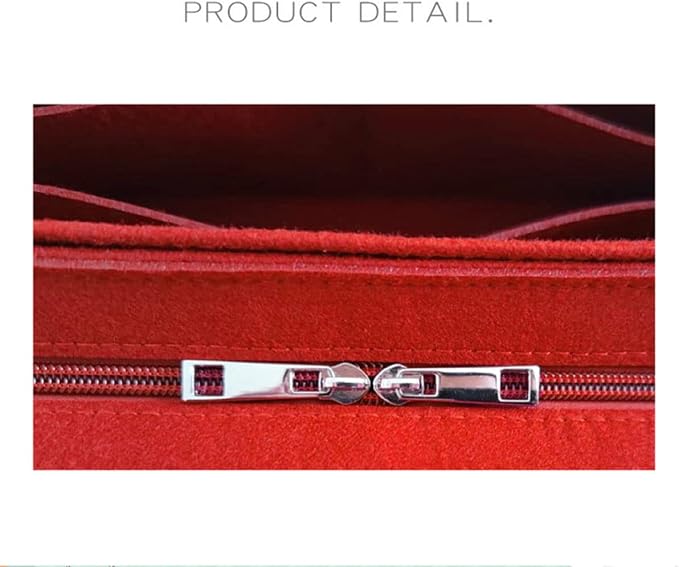 Purse Organizer Insert for GST handbag liner bag lined storage felt Insert 2pcs 2018Claret-GST - Image 5