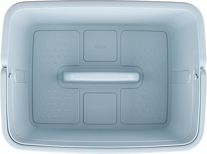Minky Storage Caddy with Divider, 10L Capacity, Foldaway Handle, UK Made - Image 5