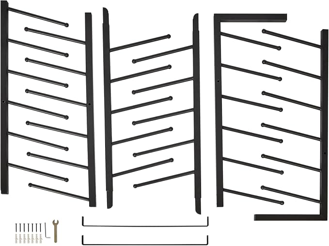 VEVOR Blueprint Storage Rack, Hanging Poster Display Rack 16-Tier, Vertical Blueprint Roll File Holder 2 Rolls/tire, Roll File Storage Rack for Blueprint Map Poster - Image 9