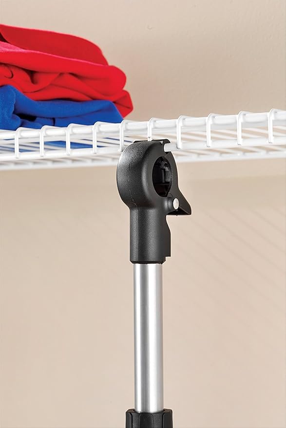 Whitmor 6 Shelf Closet System - Adjustable Closet Maximizer - Image 5