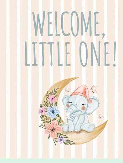 Baby Memory Book for Baby Boy or Girl | Album First Year of life | Family journey | Journal for baby by Unknown