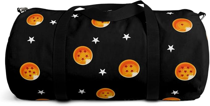 Anime Gym Bag for Women Men - Large Capacity Waterproof Workout Fitness Travel Sports Bags Fashion Street Camping Expandable Carry On Duffle Bag For Couple (Orange DBZ) PTY - Image 6