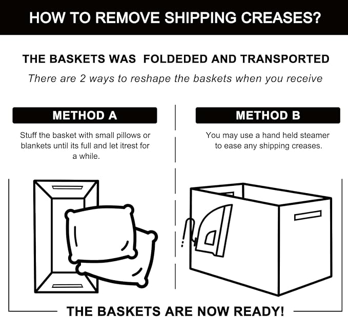 OIAHOMY Storage Basket, Woven Baskets for Storage, Cotton Rope Basket for toys,Towel Baskets for Bathroom - Pack of 3, Black & Brown - Image 9