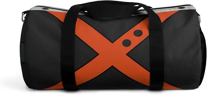 Anime Gym Bag for Women Men - Large Capacity Waterproof Workout Fitness Travel Sports Bags Fashion Street Camping Expandable Carry On Duffle Bag For Couple (Black Bakugo) PTY - Image 5