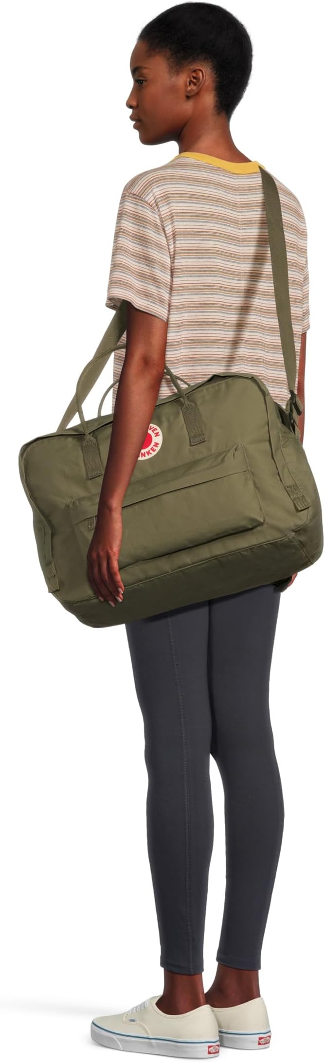 Fjallraven Kanken Weekender Bag, Large Travel Tote and Duffel for Overnight and Everyday Carry, Green - Image 7