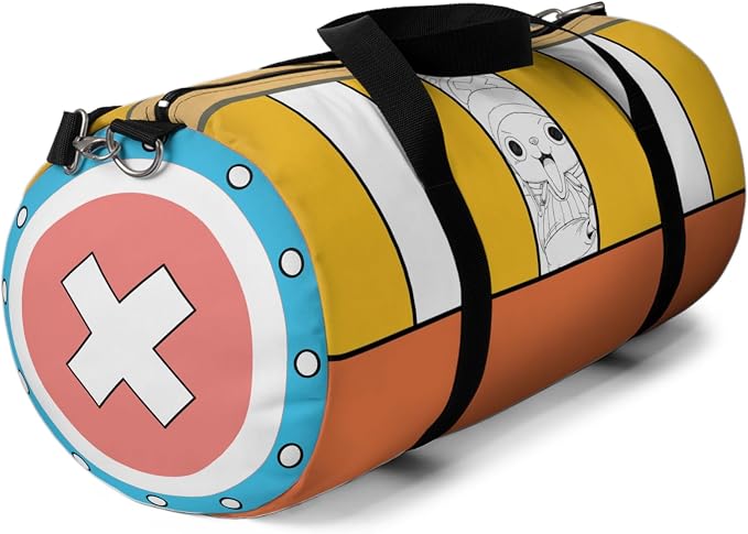 Anime Gym Bag for Women Men - Large Capacity Waterproof Workout Fitness Travel Sports Bags Fashion Street Camping Expandable Carry On Duffle Bag For Couple (Chopper) PTY - Image 8