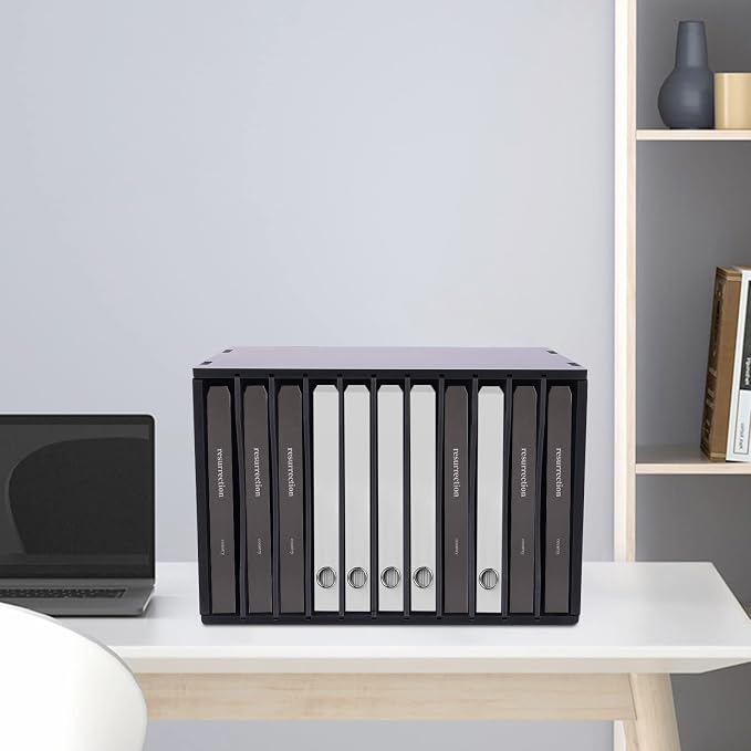 Mail Organizer 11 Slots, Literature Organizer for Classroom, Office, Home | PVC Materials & Adjustable Dividers | to Organize Files, Documents, Letters, Card Stock | 10.6''W*11.8''D*15.7''H - Image 9