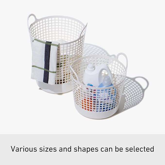 Like-it│SCB-10│Stylish and versatile basket. Sturdy yet flexible texture.|Daily use inside or outside of the home. Pool & beach, picnic, or camping.|16.14" × 14.96" × 20.47"|Mint Blue|10.30 gal - Image 6