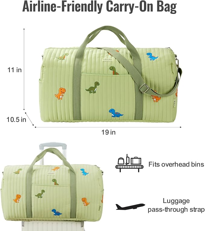 Women’s Travel Duffel Bag – Large Weekender & Overnight Travel Bag with Wet Pocket, Carry-On Friendly, Ideal as Hospital or Maternity Bag for Labor and Delivery - Image 8