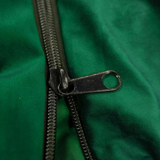 ULTIMATE SACK | 4 Ft Bean Bag Chair Replacement Cover Only | Hunter Green Suede | Removable Washable Cover only - Image 9