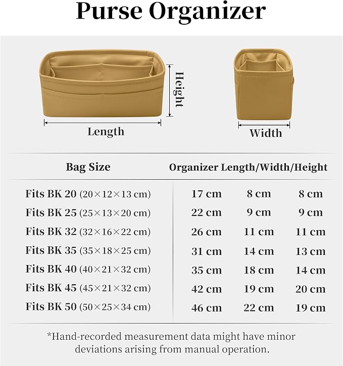 Satin Purse Organizer for Birkin 30, Biscuit | Retourne Style, Tailored Fit, Multiple Pockets, Lightweight Satin, Ideal for Travel, Shopping, and Daily Use - Image 9