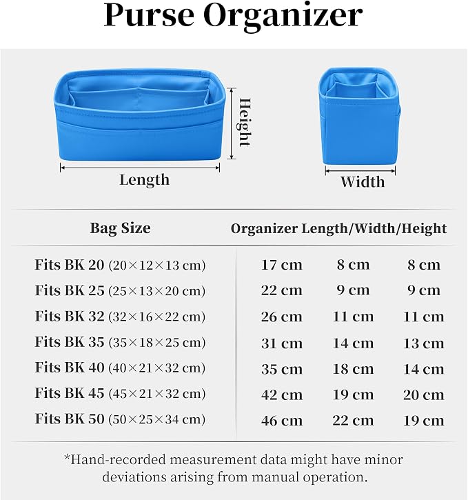 Satin Purse Organizer for Birkin 30, Blue zanzibar | Sellier Style, Tailored Fit, Multiple Pockets, Lightweight Satin, Ideal for Travel, Shopping, and Daily Use - Image 7