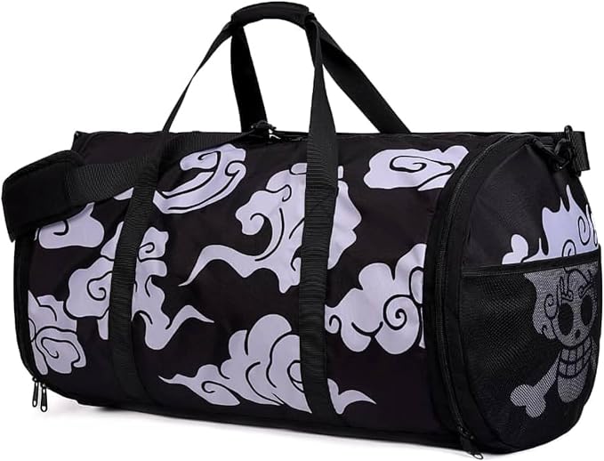 Large Capacity Waterproof Duffel Bag for Women & Men, Travel Gym Sports Bag with Shoe Compartment, Expandable Weekender Carry On for Fitness, Camping & Outdoor Use (OP GR 5) - Image 9