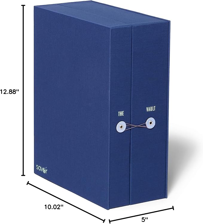 Savor | Life Essentials & Graduate Keepsake Organizer | Keep High School and College Graduation Memorabilia Organized and Safe in One Convenient Home with this Gift for Students and Grads - Image 7