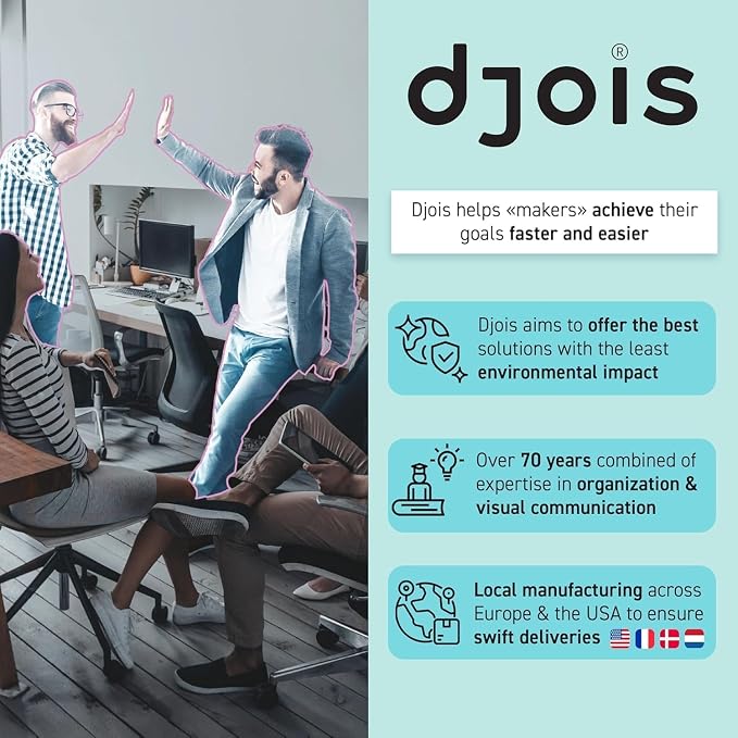 Tarifold Desktop Reference Display System, 50 Pockets, Expandable, Black | 50 Double-Sided PVC Pockets, Holds 100 Letter-Size Sheets, Sturdy Metal Base, Quick-Find Indexing, Quick and Easy to Assemble - Image 5
