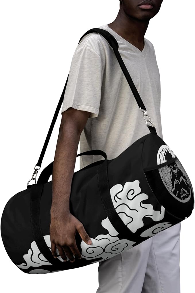 Anime Gym Bag for Women Men - Large Capacity Waterproof Workout Fitness Travel Sports Bags Fashion Street Camping Expandable Carry On Duffle Bag For Couple (New Gear 5) PTY - Image 8