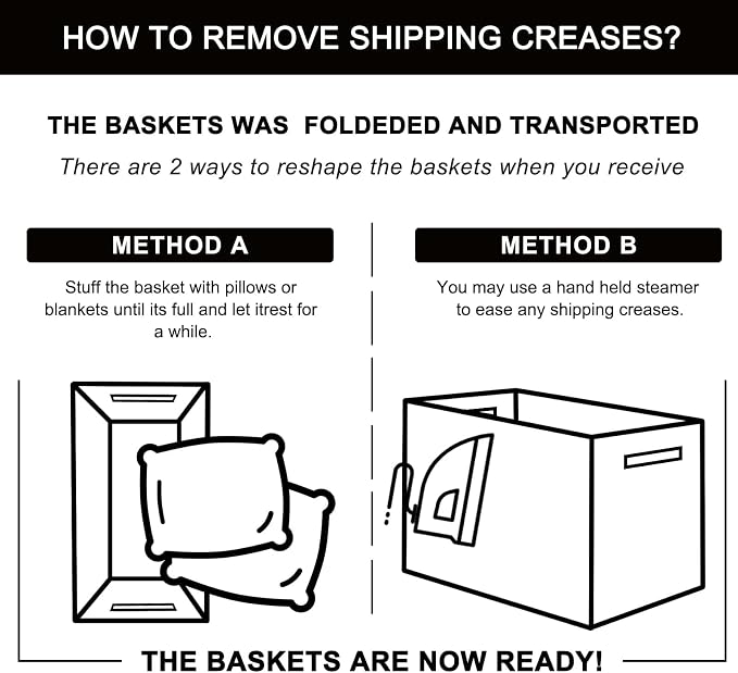 OIAHOMY Woven Blanket Basket Laundry Basket Dog Toy Basket Gradient Grey | Large Storage Basket,Baby Basket,Toy Storage,Woven Rope Basket for Blankets,Blanket Storage for Living Room - Image 7