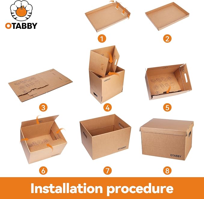 File Storage Boxes with Lids, Photo Storage, Letter/Legal Size, 4-pack | Heavy-Duty Kraft Board with 3-Ply Reinforced Walls, Handles and Lids for Long-Term File and Photo Storage,12x16x10 Inches - Image 7