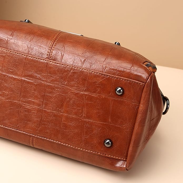 Handbags and Purses for women Vegan Leather Tote Bag for Women Satchel Shoulder Bags Travel Purse with Compartments - Image 7