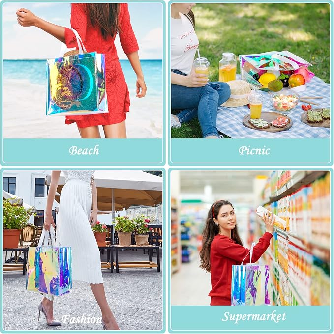 Eccliy Clear Tote Bag Stadium Approved with Handles - Image 7