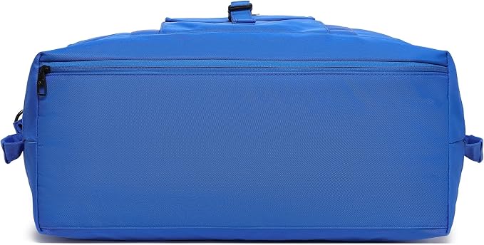 Duffel with Utility Pouch, 40L Weekender Overnight Bag with Shoe Compartment for Travel and Sports (Blue) - Image 9