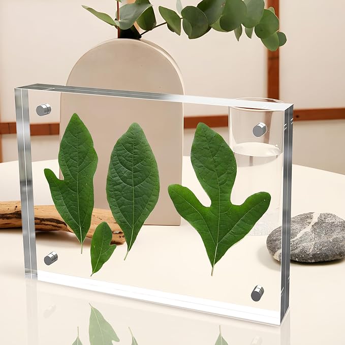 5x7 Inch Acrylic Picture Frame 3 Pack, 10+10mm Magnetic Photo Frame | High-clarity Acrylic, for 5x7 Pictures, Anti-fade, Frameless Floating, Double Display, Liquids Corrosion Resistant, 3 Pack - Image 9