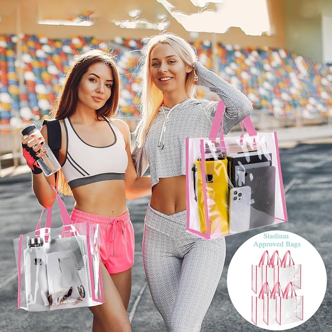Eccliy Clear Tote Bag Stadium Approved with Handles - Image 7