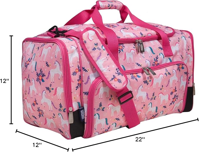 Wildkin Kids Weekender Duffel Bag – Carry-On Size for School, Travel, & Sleepovers - Image 9