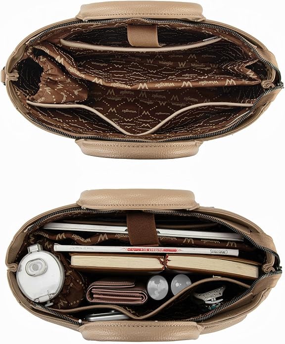 Wrangler Work Tote Bag for Men and Women Business Teacher Bag Large Capacity Briefcase Handbag with Adjustable Strap - Image 6