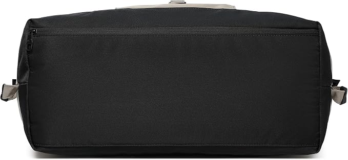 Duffel with Utility Pouch, 40L Weekender Overnight Bag with Shoe Compartment for Travel and Sports (Grey and black) - Image 12