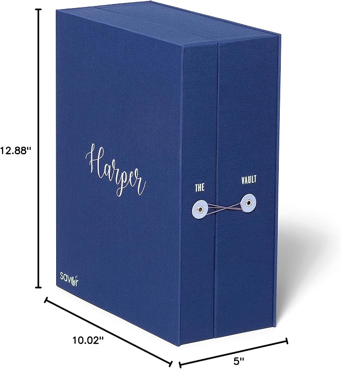 Personalizable Life Essentials & Graduate Keepsake Organizer | Keep High School and College Graduation Memorabilia Organized and Safe in One Convenient Home with this Gift for Students and Grads - Image 7