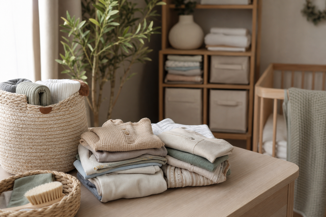 Unbranded close editorial detail featuring practical household routines for parents