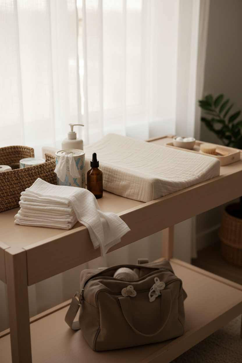 A Baby Routine Station Can Reduce the Number of Things You Have to Remember