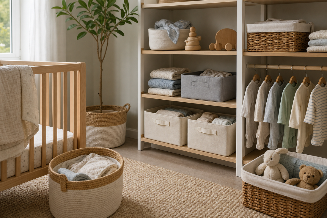 Unbranded orderly inspection setup featuring practical nursery organization