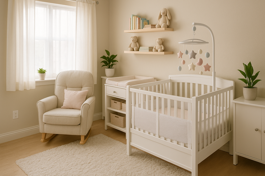 How to Create a Gentle and Safe Nursery for Your Baby