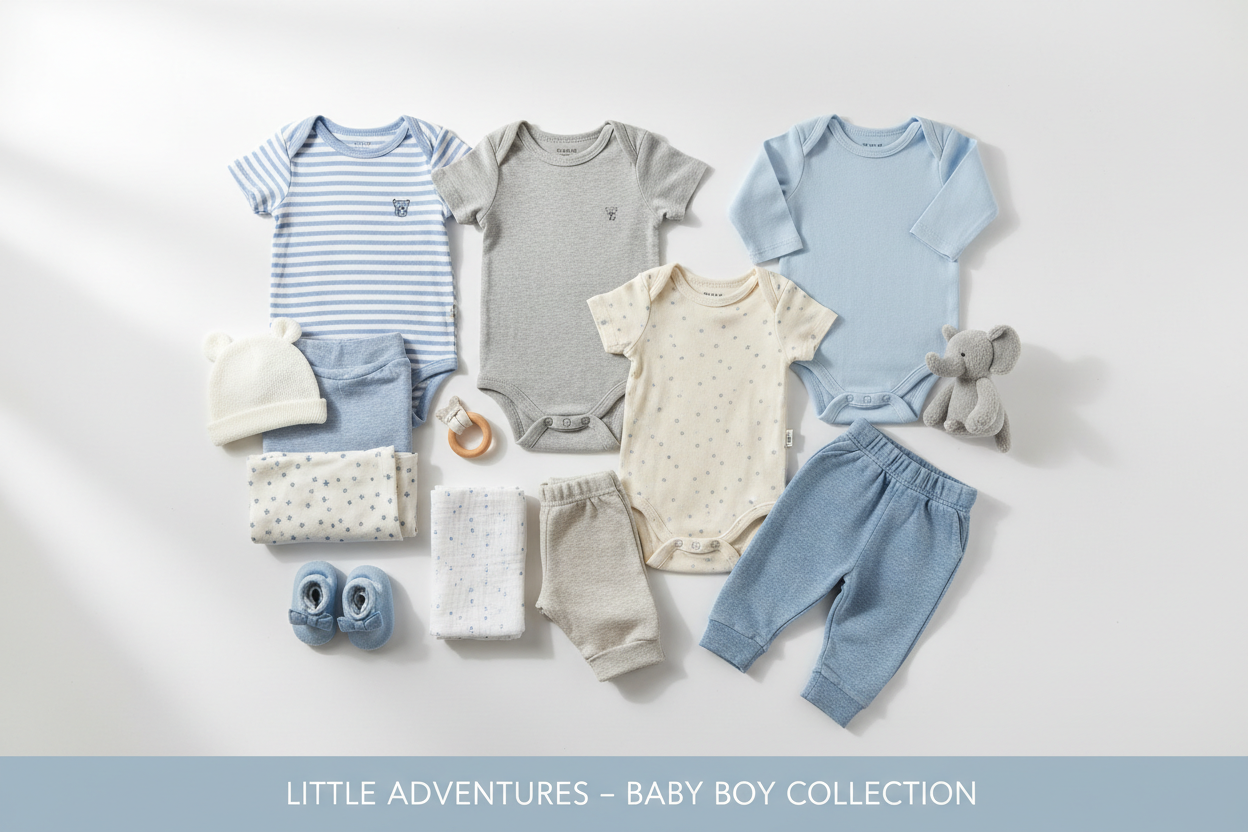 Boys clothing and accessories