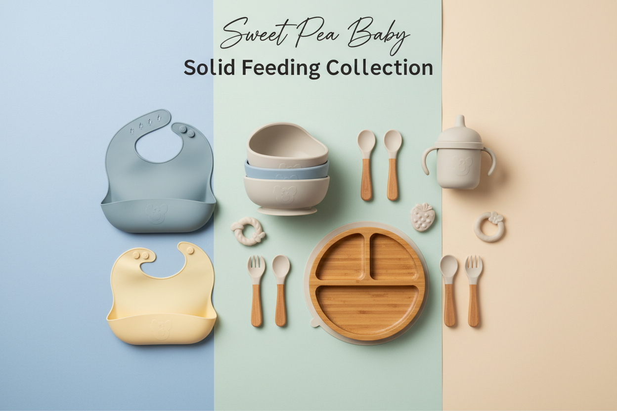 Baby solid feeding essentials and utensils
