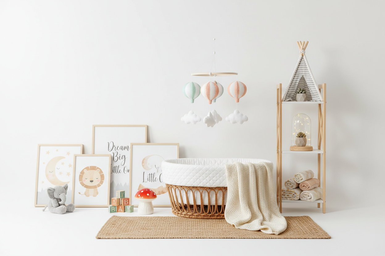 Nursery and kids room decor