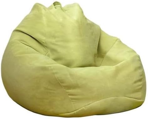 Stuffed Animal Storage Bean Bag Cover (No Filler) Extra Soft Beanbag Seat Chair Covers-Cotton Linen Memory Foam Beanbag Replacement Cover for Adults Children without Filling - Image 6