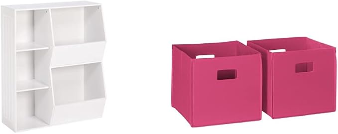 RiverRidge Floor Cabinet and Storage Bins Set by Unknown