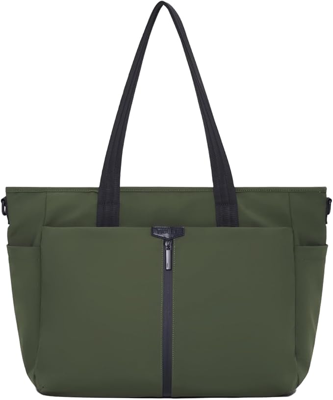 Timeet Laptop Tote Bag for Women, Water Resistant Work Tote Purse with Laptop Compartment for Daily Office Casual Travel by Unknown