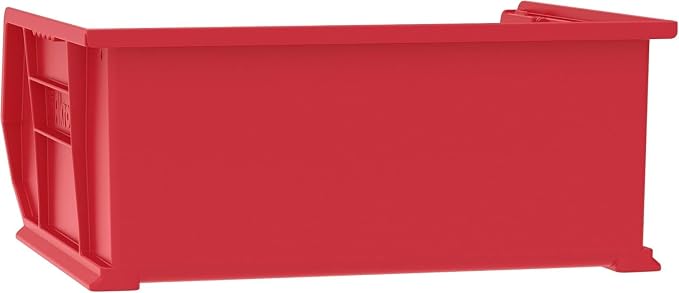 Akro-Mils 30250 AkroBins Plastic Storage Bins, 15"x16"x7", Red, 6-Pack | Space-Saving Stackable Bins for Garage, Pantry, Craft Organization - Image 9