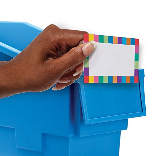 Really Good Stuff Rainbow Chapter Book Classroom Library Bins with Dividers | 8.75" x 13.5" x 7.75", 4-Pack, Large Plastic Bin Organizers for Book Organization, Documents, Files, Magazines - Image 8