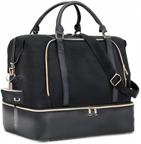 CAMTOP Women Ladies Travel Weekender Bag Overnight Duffel Carry-on Tote Bag fit 15.6 Inch Laptop Computer - Image 10
