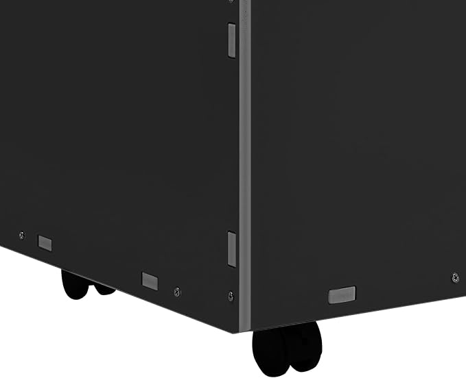 Blue Print Storage Organizer with Wheels, 30 Slots Roll Files Cart, Black | Mobile Blueprint Storage Rack Cart, Construction Plan Holder, Map Poster Storage Cabinet for Office Home School - Image 8