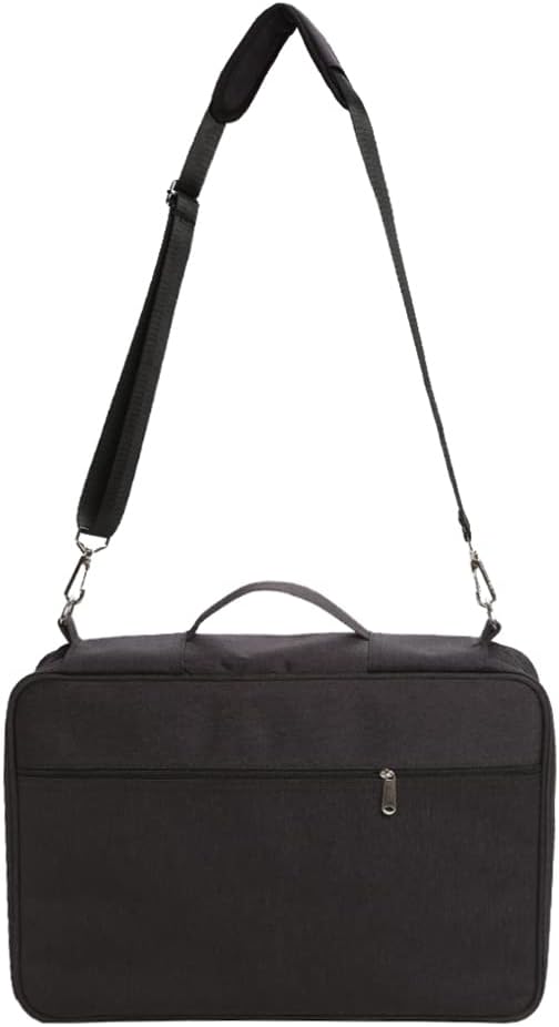 Lbxgap 480 Slots Colored Pencil Case w/Handle & Shoulder Strap | Large MultiLayer Watercolor Pen Bag w/Zipper Front Pocket for 480 Colored Pencils/320 Gel Pens to Artists, Painters - Image 8