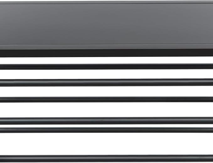 Ribbon Holder Organizer Rack, Double-Sided 16-Layer Ribbon Shelf with Wheel | Ribbon Display Rack, Multifunctional Metal Flower Wrapping Paper Storage Stand for Craft Room Flower Shop, Widen, Black - Image 6