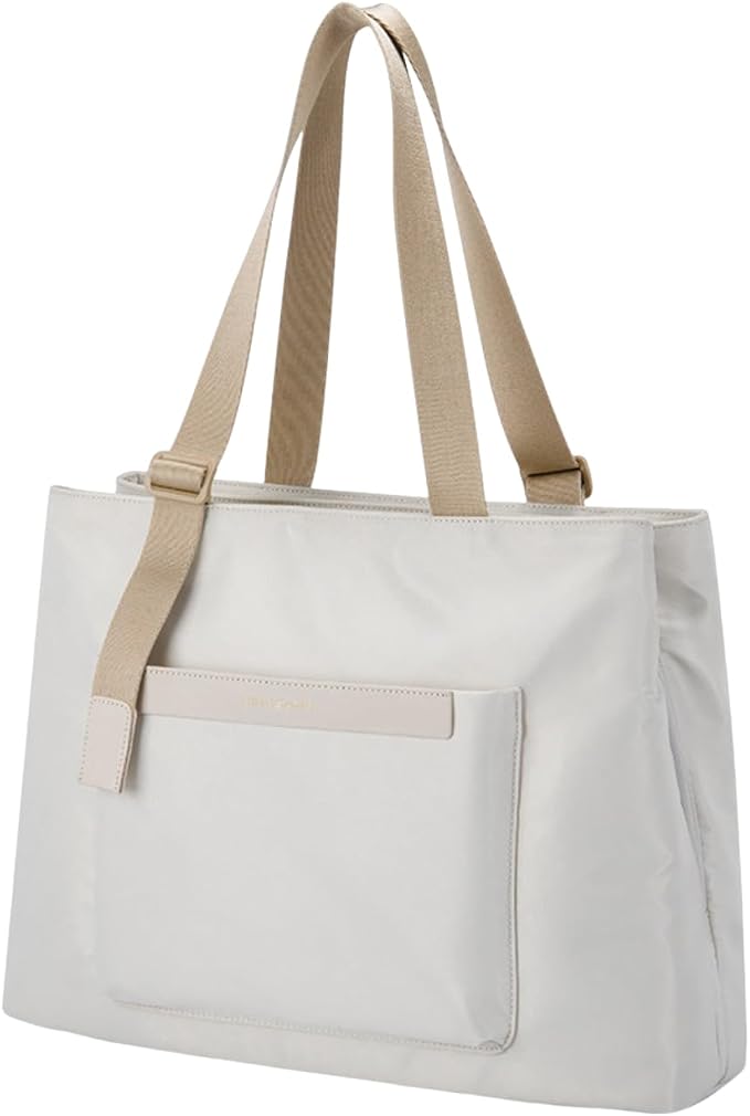 Kingsons Tote Bag for Women, Large Nylon Tote handbags, waterproof Laptop Tote with 14" MacBook Pro Compartment by Kingsons
