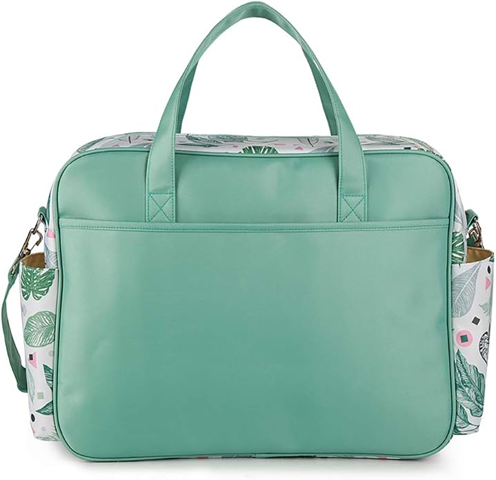 Kamay's Mummy Shoulder Bag Diaper Bag Chic Nappy Changing Bag Tote/Messenger Style Large with Changing Mat, Adjustable Straps - Image 4